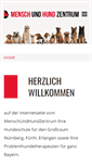 Mobile Screenshot of menschundhundzentrum.de